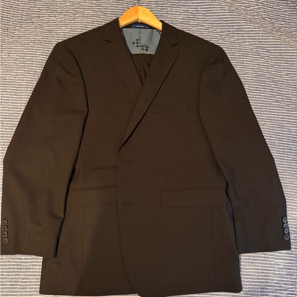 Vince Camuto Black Suit. Worn once. - Picture 5 of 5